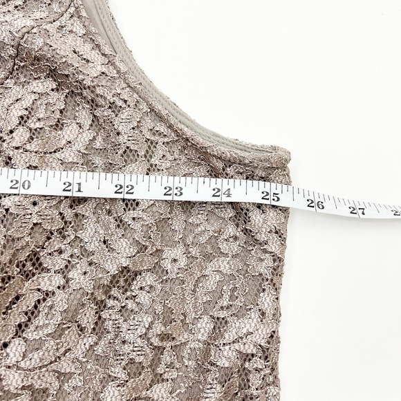 Alex Evenings Dress And Jacket Set Womens 24W Antique Nickel Lace 2-Piece Set - Picture 7 of 16